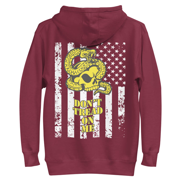 Don't Tread On Me - Snake Light Variant 2 Unisex Hoodie