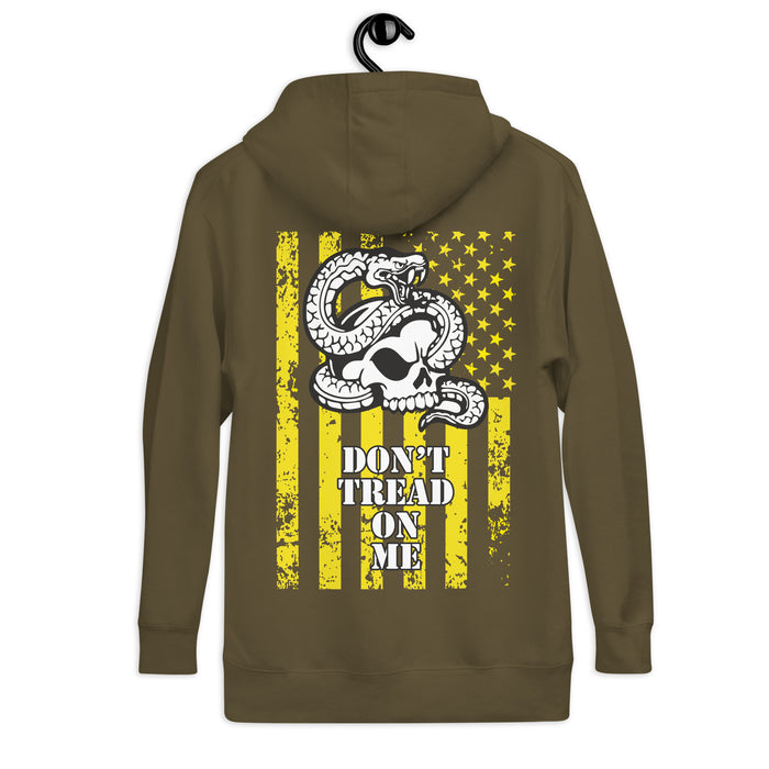 Don't Tread On Me - Snake Light Variant Unisex Hoodie