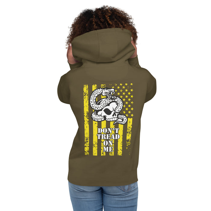 Don't Tread On Me - Snake Light Variant Unisex Hoodie