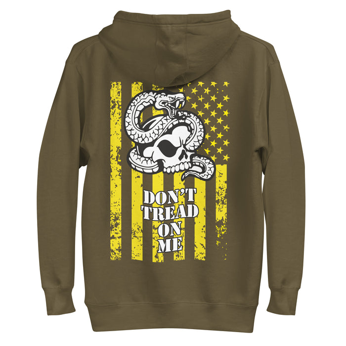 Don't Tread On Me - Snake Light Variant Unisex Hoodie