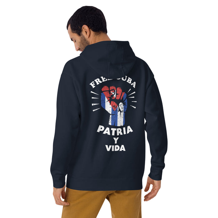 Free Cuba Patria Y Vida Unisex Hoodie