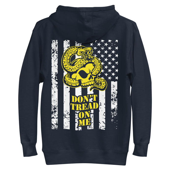 Don't Tread On Me - Snake Dark Variant 2 Unisex Hoodie