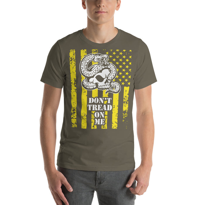 Don't Tread On Me - Snake Dark Variant Unisex T-Shirt