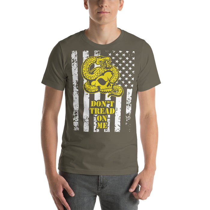 Don't Tread On Me - Snake Dark Variant 2 Unisex T-Shirt