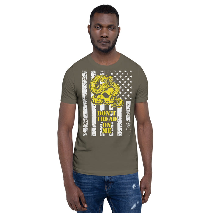 Don't Tread On Me - Snake Dark Variant 2 Unisex T-Shirt