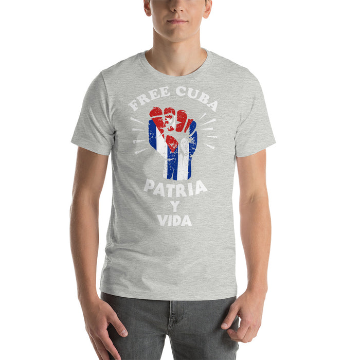 Free Cuba Patria Y Vida Unisex T-Shirt