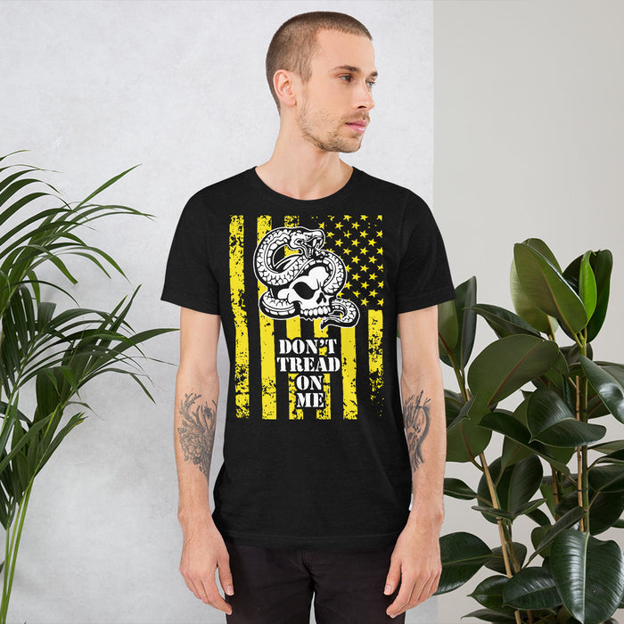 Don't Tread On Me - Snake Dark Variant Unisex T-Shirt