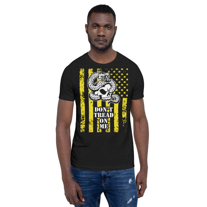 Don't Tread On Me - Snake Dark Variant Unisex T-Shirt