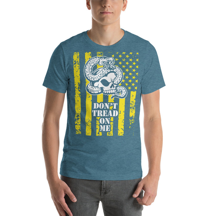 Don't Tread On Me - Snake Dark Variant Unisex T-Shirt