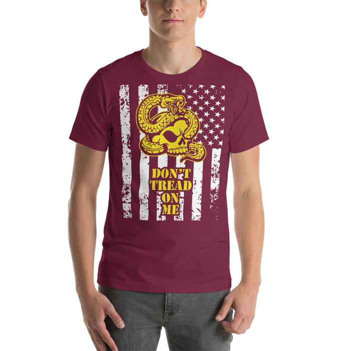 Don't Tread On Me - Snake Dark Variant 2 Unisex T-Shirt