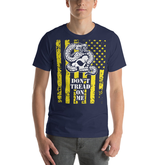 Don't Tread On Me - Snake Dark Variant Unisex T-Shirt