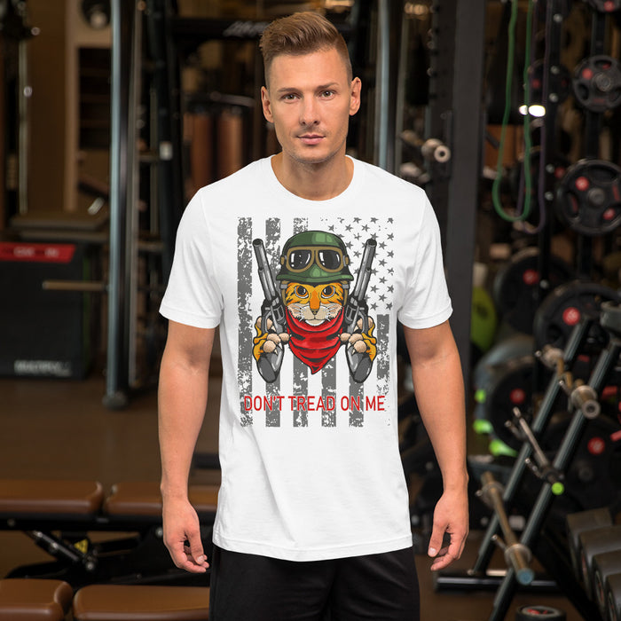 Don't Tread On Me - Cat Unisex T-Shirt